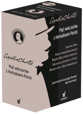 PIĘĆ WIECZORÓW Z HERKULESEM POIROT PAKIET - Agatha Christie