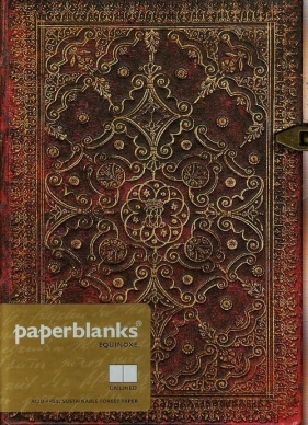 Notatnik Carmine gładki - <br />
