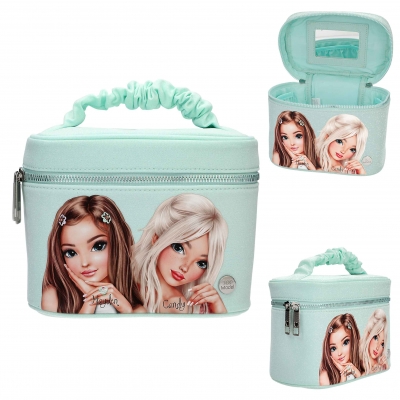Kosmetyczka Kuferek Top Model z lusterkiem 14411A