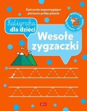 Kaligrafia dla dzieci. Wesołe zygzaczki