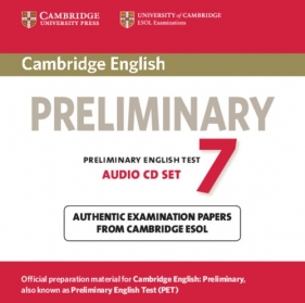Cambridge English Preliminary 7 Audio 2CD
