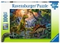 Ravensburger, Puzzle XXL 100: Oaza dinozaurów (12888)