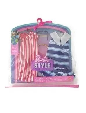 Barbie Ubranka + akcesoria 2-pak