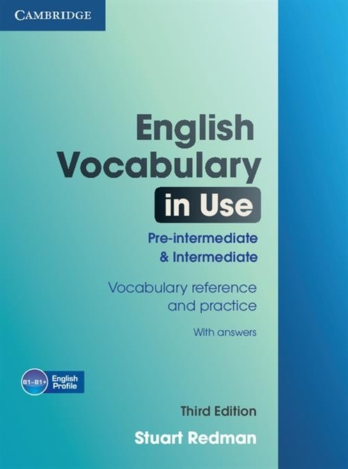 English Vocabulary in Use Pre-intermediate and Intermediate Vocabulary reference and practice