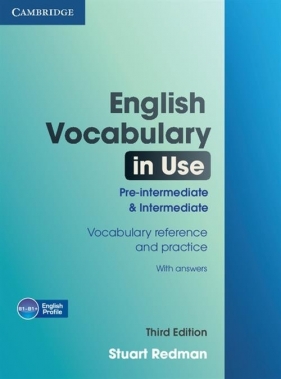English Vocabulary in Use Pre-intermediate and Intermediate Vocabulary reference and practice - Redman Stuart