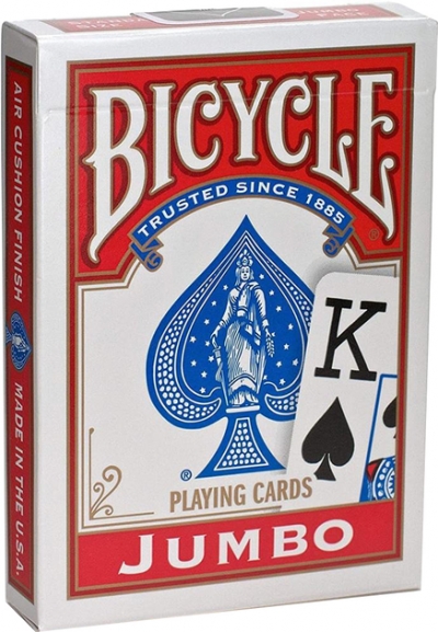 Karty do gry Bicycle Jumbo Rider Back 1szt.mix
