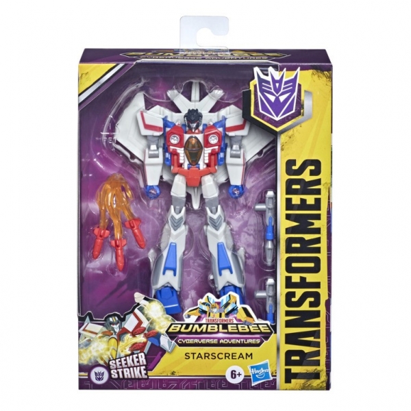 Figurka Transformers Cyberverse Deluxe Starscream (E7053/F0507)