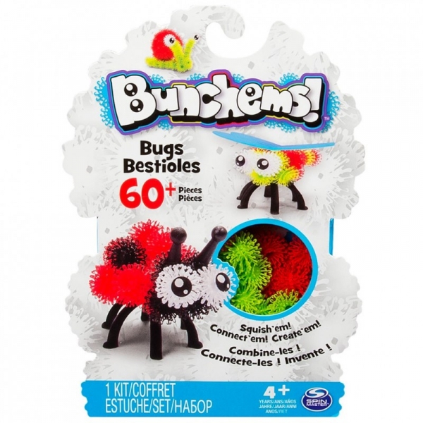 Bunchems Rzepy Owady Snuggly Bugs (6026097/69721)