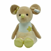 Maskotka Myszka Lila złote dodatki 25 cm (5105a)
