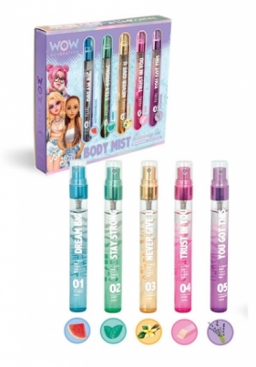 Mgiełka do ciała w sprayu 5 zapachów