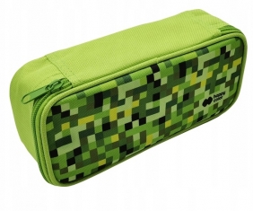 Piórnik Happy Color Pixi, prostokątny, zielony (HA 2213 4610-PI3)