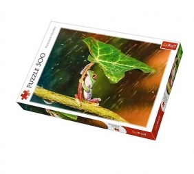 Puzzle 500: Zielony Parasol (37288)