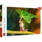 Puzzle 500: Zielony Parasol (37288)