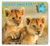 Dzieci zwierząt. Książeczka z puzzlami i kolor. - Opracowanie zbiorowe