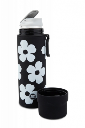 Coolpack, Bidon metalowy z kubeczkiem Vectis - Flores Jasmine (Z33916)