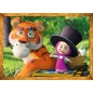 Trefl, Puzzle 4w1: Masza w lesie (34388)