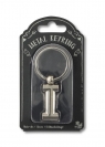 Silver Letter Keyring - brelok do kluczy litera I