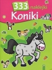 333 naklejki Koniki
