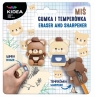 Kidea, Gumka i temperówka - Miś
