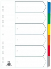 Przekładka czysta Elba Mylar 6 stron A4 biały 6 (E56858820)