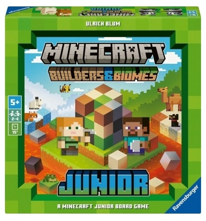 Ravensburger, Gra planszowa - Minecraft  Builders and Biomes