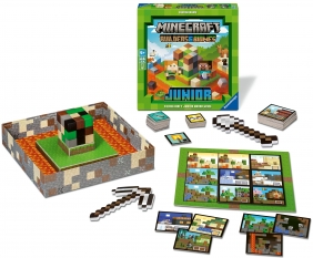 Ravensburger, Gra planszowa - Minecraft Builders& Biomes Junior