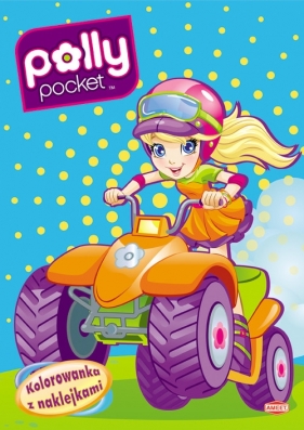 Polly Pocket Kolorowanka z naklejkami