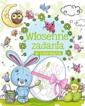 Wiosenne zadania do kolorowania - Beata Białogłowska-Piwko