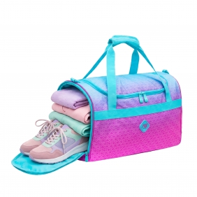 Astrabag, Torba sportowa Hexagon - Mint Ombre