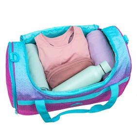 Astrabag, Torba sportowa Hexagon - Mint Ombre