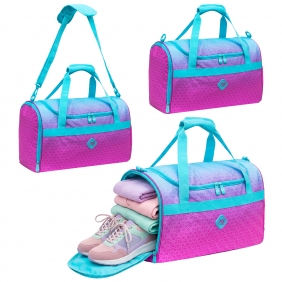 Astrabag, Torba sportowa Hexagon - Mint Ombre