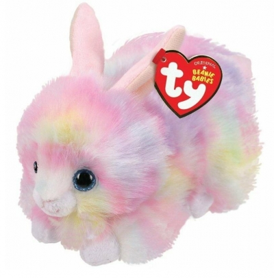 Maskotka Beanie Babies: Sherbet - Pastelowy królik 15cm (42188)