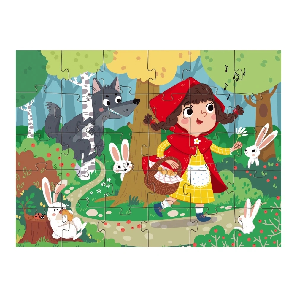 Puzzle - Czerwony Kapturek, 30 el. (DOB2886)