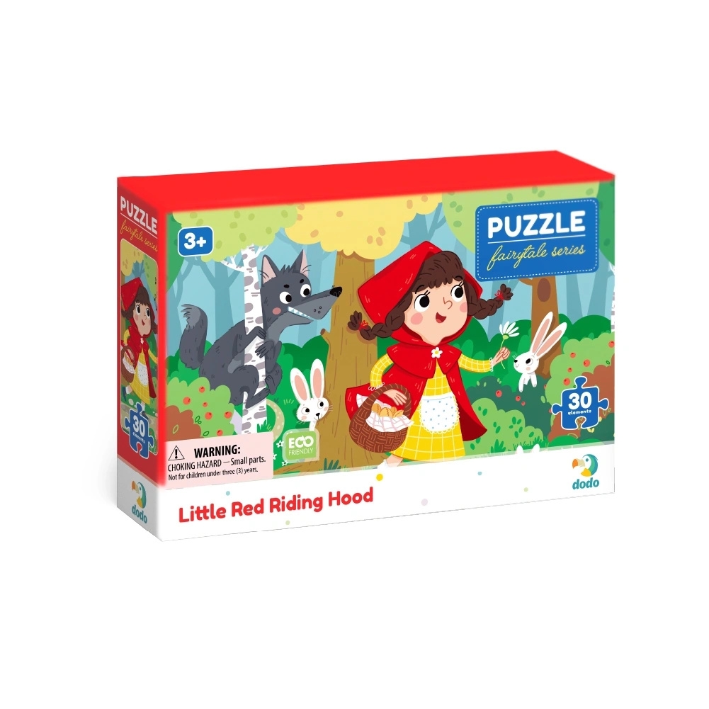 <img src='https://webimage.pl/pics/886/2/d48231159128861.jpg' style='height:440px' /> Puzzle - Czerwony Kapturek, 30 el. (DOB2886)