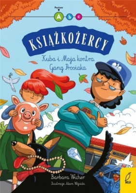 Książkożercy Kuba i Maja kontra Gang Prosiaka - Barbara Wicher