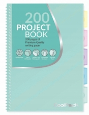 Project Book, Kołozeszyt - A4 Pastel 100k, miętowy (02886CP)