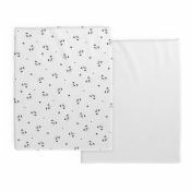 Prześcieradło do łóżeczka Next2me Panda szt