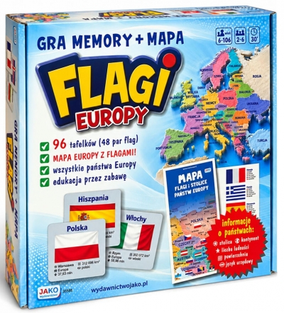<img src='https://webimage.pl/pics/886/5/d5904405355886.jpg' style='height:440px' /> Gra Memory Flagi Europy