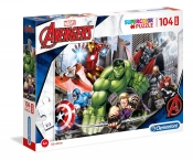 Puzzle Maxi SuperColor 104: Avengers (23688)