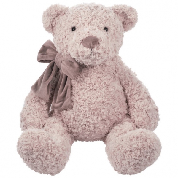 Miś Charlie pudrowy róz 33 cm (12866)