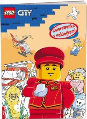 LEGO(R) City. Kolorowanka z naklejkami - Praca zbiorowa