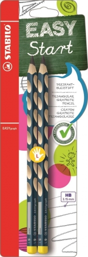 Ołówek Stabilo easygraph dla leworęcznych 2 sztuki