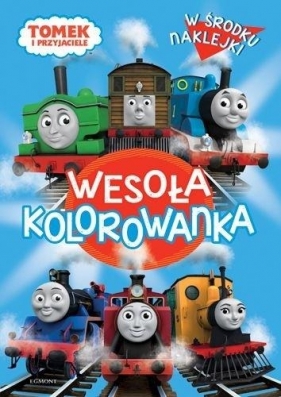 Tomek i przyjaciele. Wesoła kolorowanka - Opracowanie zbiorowe