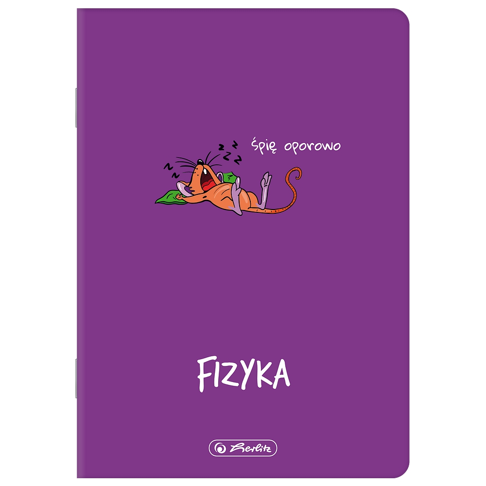 Zeszyt A5/60 kratka Eco PP - Fizyka