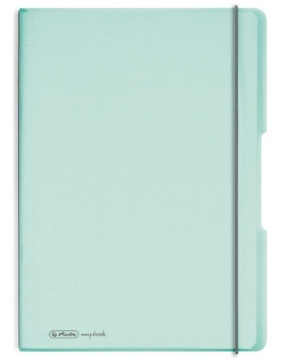 Notatnik my.book Flex A4/2x40k linia, kratka - pastelowy zielony (11408655)