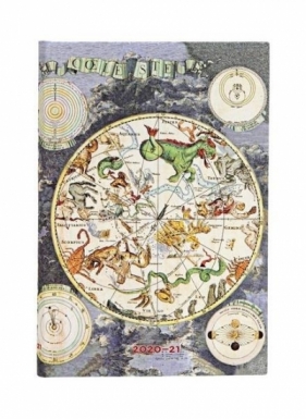 Kalendarz książkowy mini 2020-2021 - Celestial Plan