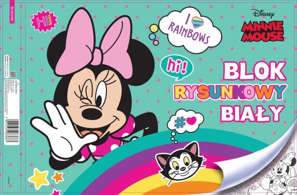 <img src='https://webimage.pl/pics/887/3/d-blok-rysunkowy-a4-minnie-czytam.jpg' style='height:440px' /> Blok rysunkowy A4/20K biały Minnie
