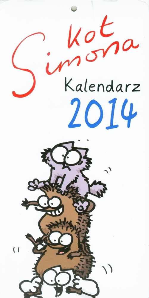 Kalendarz 2014 Kot Simona