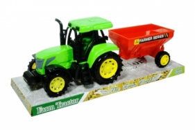 Traktor z przyczepą