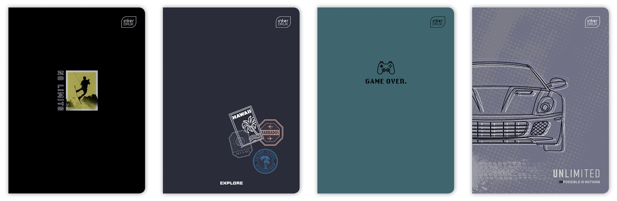 Zeszyt A5/60k linia UV - Boys, 1 szt